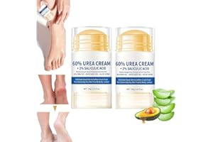 BAGALQIO Hydrating and Anti-Cracking Foot Cream, Feuchtigkeitsspendende und Anti-Riss-Fußcreme, urea creme fuß, Fußpflegecreme Lindert extreme Trockenheit und Rissbildung der Füße (2 Stück)