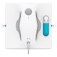 Hutt W8 Fensterputzroboter & Wischroboter für Flächen wie Fliesen, Spiegel etc (max 3800Pa Saugleistung, 2-fach Sprühsystem, 