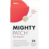 Mighty Patch Original Pimple Patches Hero Cosmetic, Day and Night Acne Treatment, Lightening Pustule Remover Hydrocolloid Pat