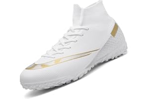 VTASQ Boys Football Boots Shoes Kids Astro Turf Trainers Kids Non-Slip Teenager Outdoor Football Shoes Girls Breathable Sneakers Unisex