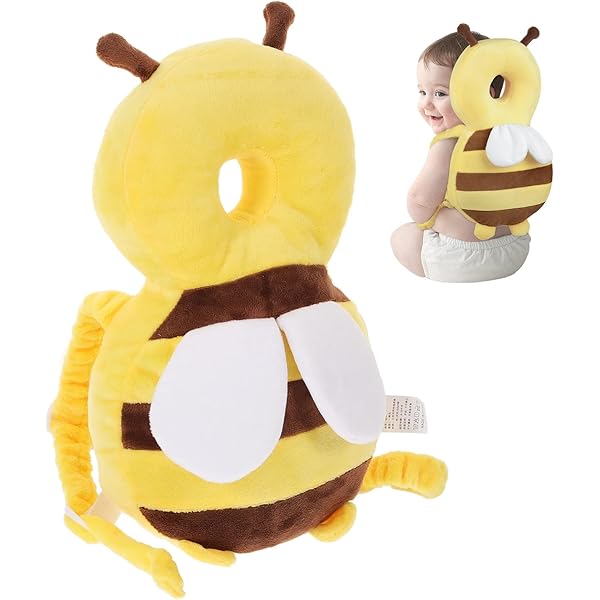 Renchey Protection Tête Bébé | Protection Tête Bébé En Forme D'Abeille
