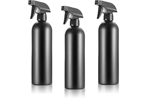 LOHILL 3 STK Sprühflasche 500ml, SprühflaschenSchwarz, Friseursprühflaschen, Pflanzensprühflasche, Pumpsprühflasche, Sprüher Leer Für die Hausreinigung