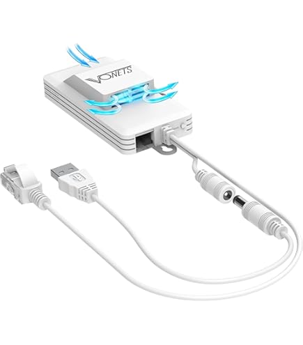 Vonets VBG1200 Mini puente WiFi de 2,4 GHz/5 GHz Ethernet/repetidor