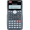 Flair FC-100MS Desktop Series Scientific Calculator | LCD Screen Display with Easy to See | New Additional Features with Data Editor & Soft Keys | Ideal for Student & Financial Work | Black, Pack of 1