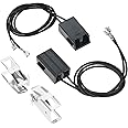 MOOTVGOO 2 Pack WB2X8228 Element Receptacle and Wire Kit Replacement for GE Electric Hotpoint Kenmore Range Electric Stove Burners, Replace 250535, AP2013499, PS242972