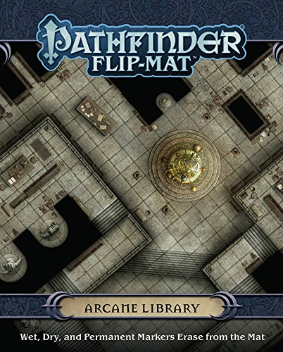 Pathfinder PZO30084 Arcane Library Flip Mat