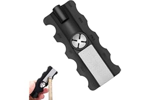 Fadwons 5 in 1 Cue Tip Shaper, Snooker Cue Tip Shaper Tool, Multi Function Cue Maintenance Kit with Scuffer Shaper Tapper for Snooker Pool Billiard Cues, Durable and Portable Cue Tip Repair