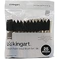 KINGART 1" Foam Brush Value Pack - Set Of 25