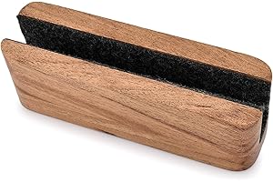 EDHAS Supporto per computer portatile in legno di acacia, supporto verticale per computer portatile, compatibile con Apple MacBook, Microsoft Surface, computer portatili da gioco, iPad, tablet (20,32