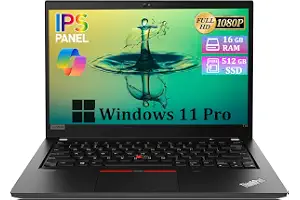 Lenovo ThinkPad T14 Gen 1 Notebook Business Notebook Procesador FHD de 14 pulgadas Intel Core i7-10610U, 16GB RAM, 512GB SSD, QWERTY US teclado, Windows 11 Pro (reacondicionado)