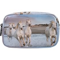 QPIRINMEX Personnalisé En 3D Sac À Dos Cheval Enfants, Léger CArtable