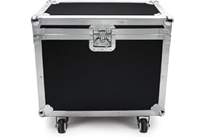 WZYBUTA Flight Case 52,5 x 31 x 48 cm, con ruote per ZQ02241 150W teste mobili