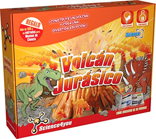 Science4you - Volcán jurásico - Juguete científico y Educativo