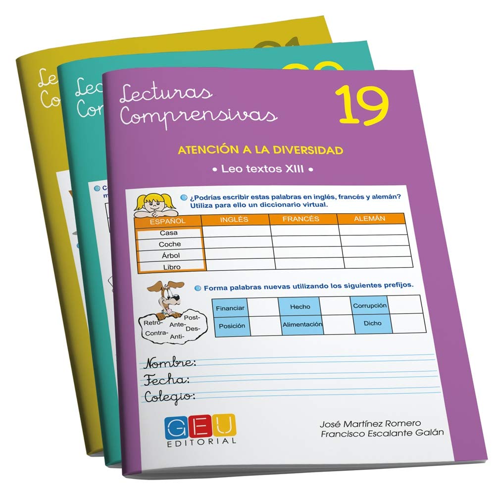 Pack Lecturas Comprensivas 6º Educación Primaria Apoyo y Comprensión Lectora + Organizador Semanal de Regalo