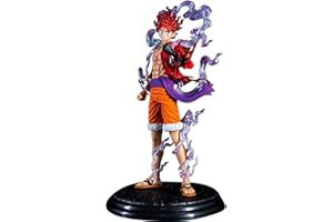 Oisei Personajes de Dibujos Animados de Anime Monkey.D.Luffy Figura Sun God Nika Luffy Gear 5 Figura de una Pieza Personaje de Juego de Dibujos Animados