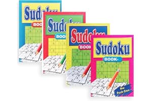WF GRAHAM Set of 4 Sudoku Puzzles Pocket Books A5 Size Maths Travel Games