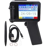 GOWENIC Handheld Inkjet Printer, Mini Portable with 4.3 Inch LED HD Touch Screen and 4 Core Smart CPU, for QR Code Text Print