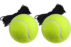 Orrdiffi Tennisball mit Schnur,Tennistrainer Elastic Tennis Ball, Tennisbälle Tennis Trainer, Twistball ersatzball Tennisspiel Garten Swingball für Selbststudium Übung,Anfänger Erwachsene