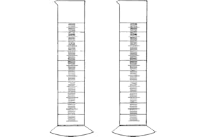 Eprouvette graduée Vitlab®, forme basse, fond rond, PP, 250 ml
