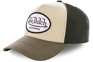 VON DUTCH Casquette Homme & Femme 100% Coton, Casquette Baseball, Athlétique, Coupe décontractée et Multi-Sport