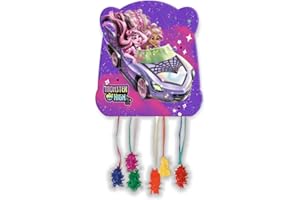 BeenSmile Monster High Piñata, Multicolour, Cardboard, Theme: Monster High, Perfect for Birthday Parties