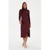 U.S. Polo Assn. Kadın Plum Elbise (&Ouml;rme) 50313549-VR177