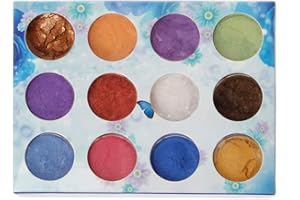 GUMEI 12 boîte Slime Colorant Poudre Mica Perle Pigment colorants Savon Bougie résine Bijoux
