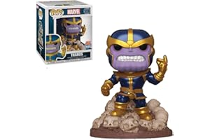 Funko Marvel Thanos Infinity Metallic 80th Anniversary 6" Pop Vinyl Figure, Multicolour