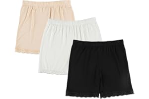 Liang Rou des Femmes Spandex Leggings Courts 3-Pack