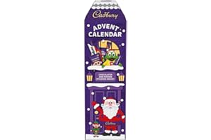 Cadbury Chocolate 3D Advent Calendar, Christmas Chocolate, 308g
