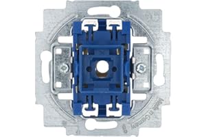 Busch-Jaeger 2000/6US Schalterserien Wechselschalter Blau, Metallisch