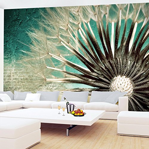 Fototapete Pusteblume 396 x 280 cm – Vliestapete – Wandtapete – Vlies Phototapete – Wand – Wandbilder XXL – !!! 100% MADE IN GERMANY !!! Runa Tapete 9023012b - 4