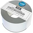 WoodPress® 50mm Matt White Melamine Edging, Pre-Glued Veneer Tape – 7.5m Roll - Iron-On for Easy DIY Application – Will Cover the Edge of a Standard MDF Panel