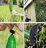 Sallypan Akku-Unkraut-Trimmer, Griff Erweiterbar Leicht Garten Rasentrimmer