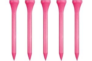 Zivisk Bamboo Golf Tees 100 Count, 38MM 70MM 83MM Wooden Tees Golf