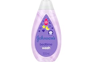 JOHNSON'S BABY JOHNSON'S Bedtime Wash – Gentle and Mild for Delicate Skin and Everyday Use – NaturalCalm Aromas, 500 millilitre
