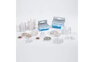 LEUCHTTURM 10 kapsułek monet latarni morskiej na monety 39 mm