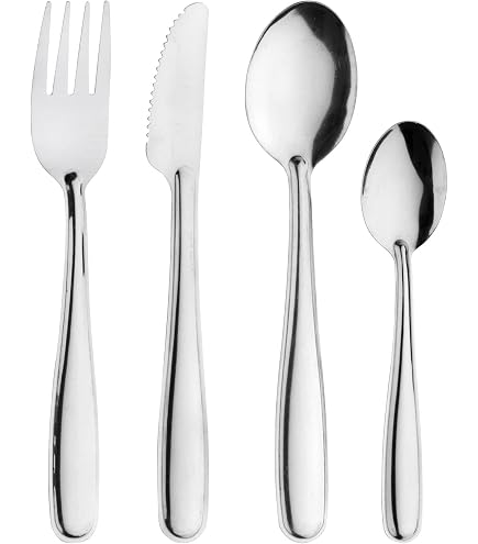 120 Set di posate in Plastica Riutilizzabile in Argento - Glamour