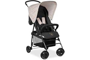 hauck Poussette Canne Sport Ultra Légère 5,9 kg – Dès la Naissance Jusqu’à 15 kg – Pliage Compact – Dossier Inclinable – Grand Panier 3 kg – Motif - Couleur