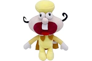 YUNTOY Pizza Tower Plush, 10" Noise Peppino Pepperman Pizza Face Pizza Tower Plushies Toys for Game Fans, Birthday Christmas Easter Gifts for Fans Kids and Adults (Noise)