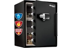 Master Lock LFW205TWC XXL Digital Combination High Security Safe with fire, Explosion and Water protections & Alarm, XX Large + alarm