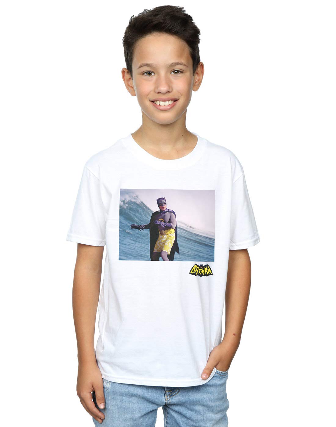 DC-Comics-Jungen-Batman-TV-Series-Surfing-Logo-T-Shirt