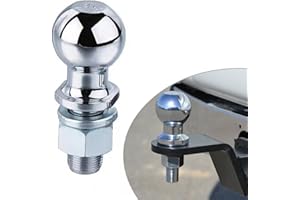 CUTIOLLY Gancio Traino A Sfera per Trattore,Sfera di Attacco per Rimorchio,50 mm 3,5 T Attacco A Sfera per Gancio di Traino,Sfera per Gancio di Traino,Gancio Traino Rimorchio,per Trattori a Barre Fino a 3,5T