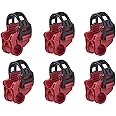 Blueshyhall Car Bicycle Stand SUV Vehicle Trunk Mount Bike Cycling Stand Storage Carrier Spare Hooks, Red and Black