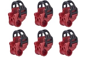 Blueshyhall Lot de 6 Crochets de Rechange de Porte Bagage Vélo Arrière de Voiture, Accessoires de Porte Vélos (ABS + Caoutchouc)