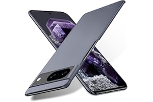 Bastmei Etui do Google Pixel 8, niezwykle lekkie, ultralekkie, super cienkie etui ochronne na aparat, twarde etui z poliwęglanu do Google Pixel 8 (szary żwir)