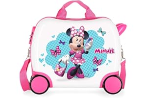 Joumma Disney Good Mood Cabin Suitcase Weiß 33x50x20cms 34 * 55 * 20cms Starres ABS Kombinationsschloss Seitlich 28,4L 2 kg 4 Doppelräder Gepäck Handgepäck