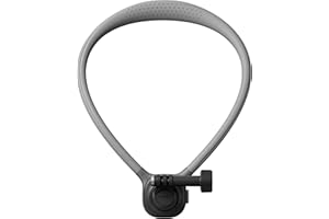 Insta360 Supporto per il collo con imbottitura in schiuma, meccanismo di sgancio rapido per vlogging POV a mani libere, compatibile con X5, X4 Air, X4, X3, ONE X2, Ace, Ace Pro, Ace Pro 2, GO 3, GO 3S