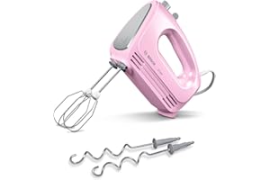 ‎BOSCH HAUSGERÄTE Bosch MFQ2210K Handrührer, Rosa/Grau, 375 W