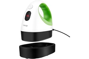 Calogy Pressa a Caldo Mini, Termopressa per Magliette Controllo Costante Temperatura, Macchina per Trasferimento Termico con Base Sicurezza Isolata per Artigianato Vestiti Cappelli